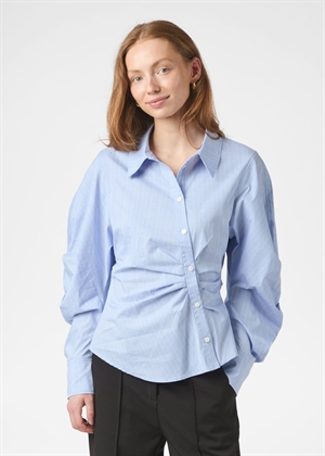 Neoella flannel skjorte Light Blue Neo Noir 